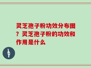 灵芝孢子粉功效分布图？灵芝孢子粉的功效和作用是什么