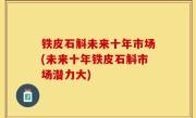 铁皮石斛未来十年市场(未来十年铁皮石斛市场潜力大)