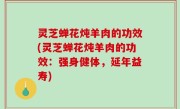 灵芝蝉花炖羊肉的功效(灵芝蝉花炖羊肉的功效：强身健体，延年益寿)