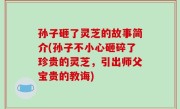 孙子砸了灵芝的故事简介(孙子不小心砸碎了珍贵的灵芝，引出师父宝贵的教诲)