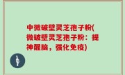 中微破壁灵芝孢子粉(微破壁灵芝孢子粉：提神醒脑，强化免疫)