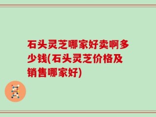 石头灵芝哪家好卖啊多少钱(石头灵芝价格及销售哪家好)