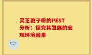灵芝孢子粉的PEST分析:探究其发展的宏观环境因素