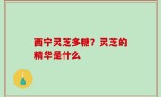 西宁灵芝多糖？灵芝的精华是什么