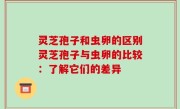 灵芝孢子和虫卵的区别灵芝孢子与虫卵的比较：了解它们的差异
