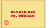 黄色的灵芝蟹(黄金灵芝蟹，健康美味享受)