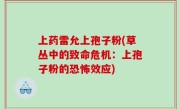 上药雷允上孢子粉(草丛中的致命危机：上孢子粉的恐怖效应)