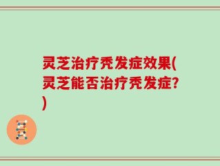 灵芝治疗秃发症效果(灵芝能否治疗秃发症？)