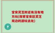 宝安灵芝附近有没有地方玩(探索宝安区灵芝周边的游玩去处)