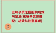 五味子灵芝搭配的功效与禁忌(五味子灵芝搭配：功效与注意事项)
