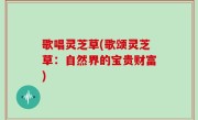 歌唱灵芝草(歌颂灵芝草：自然界的宝贵财富)