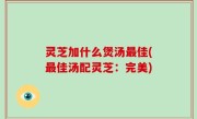 灵芝加什么煲汤最佳(最佳汤配灵芝：完美)