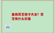 皇族灵芝孢子大全？灵芝有什么价值