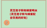 灵芝孢子粉和蜂蜜喝水(灵芝孢子粉与蜂蜜配合饮用的好处)
