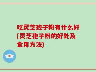吃灵芝孢子粉有什么好(灵芝孢子粉的好处及食用方法)