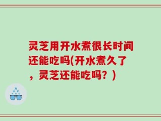 灵芝用开水煮很长时间还能吃吗(开水煮久了，灵芝还能吃吗？)