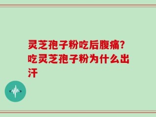 灵芝孢子粉吃后腹痛？吃灵芝孢子粉为什么出汗