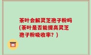 茶叶会解灵芝孢子粉吗(茶叶是否能提高灵芝孢子粉吸收率？)