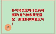 补气和灵芝有什么药材搭配(补气佳和灵芝搭配，调理身体恢复元气)