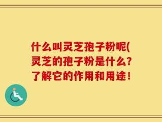 什么叫灵芝孢子粉呢(灵芝的孢子粉是什么？了解它的作用和用途！