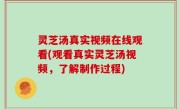 灵芝汤真实视频在线观看(观看真实灵芝汤视频，了解制作过程)