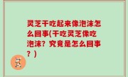 灵芝干吃起来像泡沫怎么回事(干吃灵芝像吃泡沫？究竟是怎么回事？)