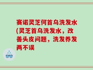 赛诺灵芝何首乌洗发水(灵芝首乌洗发水，改善头皮问题，洗发养发两不误