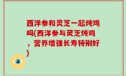 西洋参和灵芝一起炖鸡吗(西洋参与灵芝炖鸡，营养增强长寿特别好)