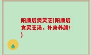 阳康后煲灵芝(阳康后食灵芝汤，补身养颜！)