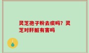 灵芝孢子粉去痰吗？灵芝对肝脏有害吗
