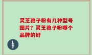 灵芝孢子粉有几种型号图片？灵芝孢子粉哪个品牌的好