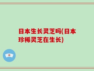 日本生长灵芝吗(日本珍稀灵芝在生长)