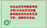 长白山灵芝种植基地孢子粉(长白山灵芝种植基地推出纯天然灵芝孢子粉，健康养生首选。)