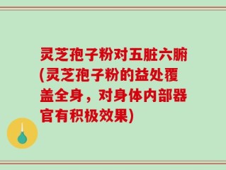 灵芝孢子粉对五脏六腑(灵芝孢子粉的益处覆盖全身，对身体内部器官有积极效果)