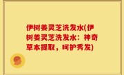 伊树姜灵芝洗发水(伊树姜灵芝洗发水：神奇草本提取，呵护秀发)