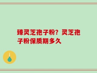 臻灵芝孢子粉？灵芝孢子粉保质期多久