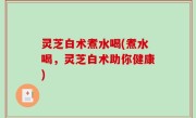 灵芝白术煮水喝(煮水喝，灵芝白术助你健康)
