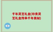 千年灵芝礼盒(珍贵灵芝礼盒传承千年奥秘)