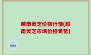 越南灵芝价格行情(越南灵芝市场价格走势)