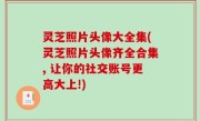 灵芝照片头像大全集(灵芝照片头像齐全合集, 让你的社交账号更高大上!)