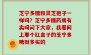芝宁多糖和灵芝孢子一样吗？芝宁多糖药房有卖吗问下大家，我看网上那个红盒子的芝宁多糖挺多买的