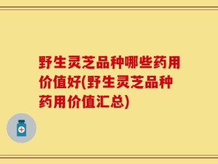 野生灵芝品种哪些药用价值好(野生灵芝品种药用价值汇总)