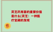 灵芝药用菌的重要价值是什么(灵芝：一种医疗宝藏的发现