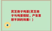 灵芝孢子鸡蛋(灵芝孢子与鸡蛋搭配，产生意想不到的效果！)