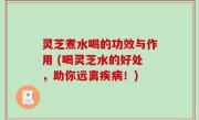 灵芝煮水喝的功效与作用 (喝灵芝水的好处，助你远离疾病！)