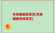 月亮姐姐采灵芝(月亮姐姐寻找灵芝)