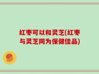 红枣可以和灵芝(红枣与灵芝同为保健佳品)