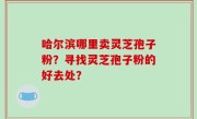 哈尔滨哪里卖灵芝孢子粉？寻找灵芝孢子粉的好去处？