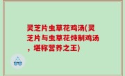 灵芝片虫草花鸡汤(灵芝片与虫草花炖制鸡汤，堪称营养之王)