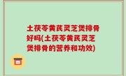 土茯苓黄芪灵芝煲排骨好吗(土茯苓黄芪灵芝煲排骨的营养和功效)